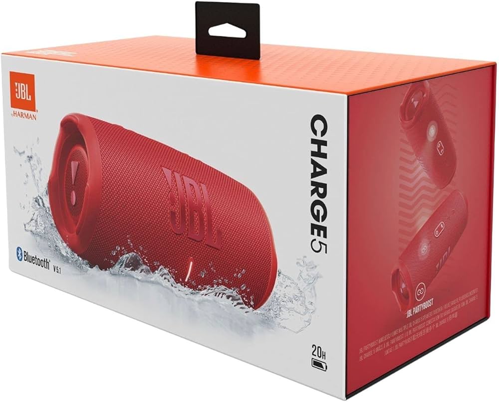 Bocina JBL Charge5 Roja