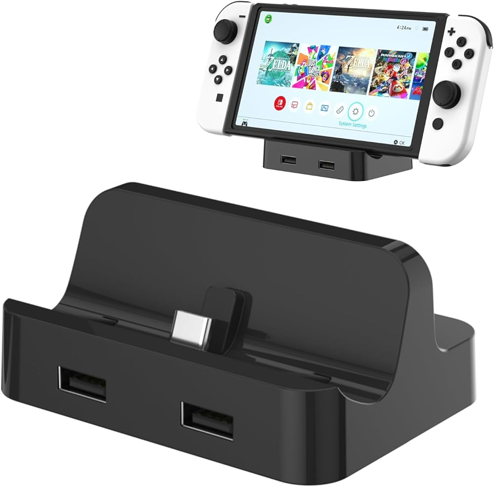 BASE CARGA NINTENDO SWITCH N ,L ,OLED 