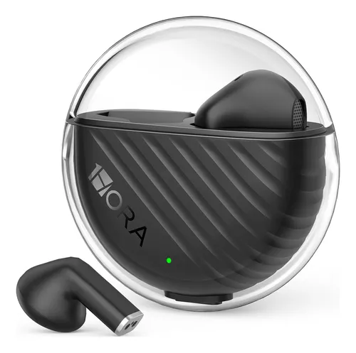 1HORA AUDIFONO BLUETOOTH TW negro AUT209