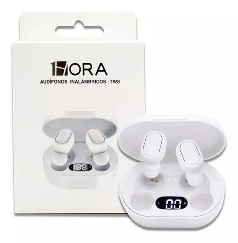 1HORA AUDIFONO BLUETOOTH BLANCO AUT114