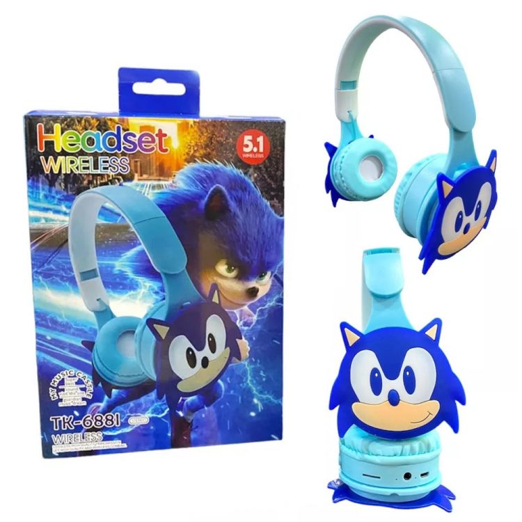 Audifono Wireless TK-6881 Sonic Azul