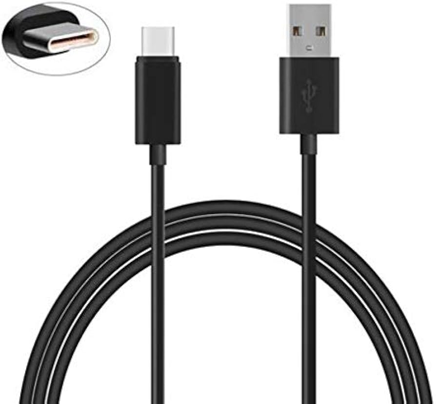 CABLE NEGROS  USB-TIPO C 6A S01T 