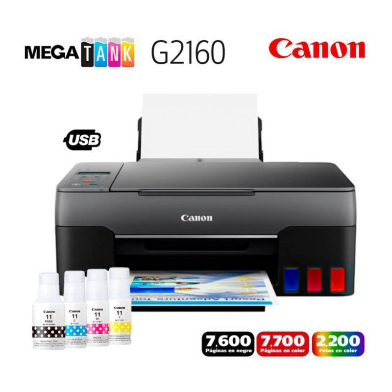 Canon Impresora G2160 Con Tanque De Tinta
