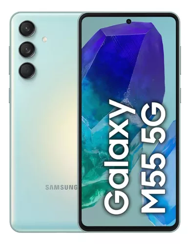 Samsung Galaxy M55 5G 256GB 8RAM Light Green