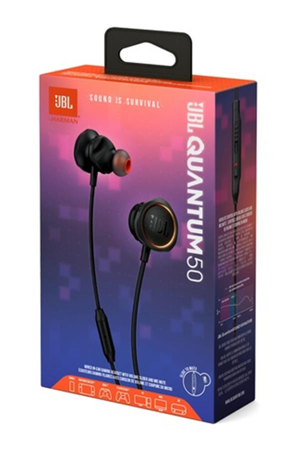 Audifonos JBL Quantum50 NEGROS
