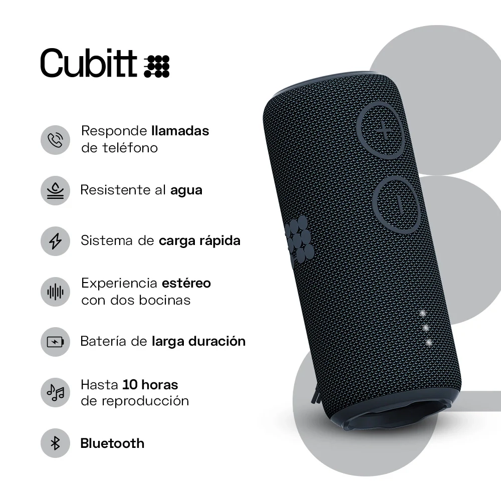 Bocina Cubitt Power Plus Deepest Blue CT-PWPLUS2 850044396566