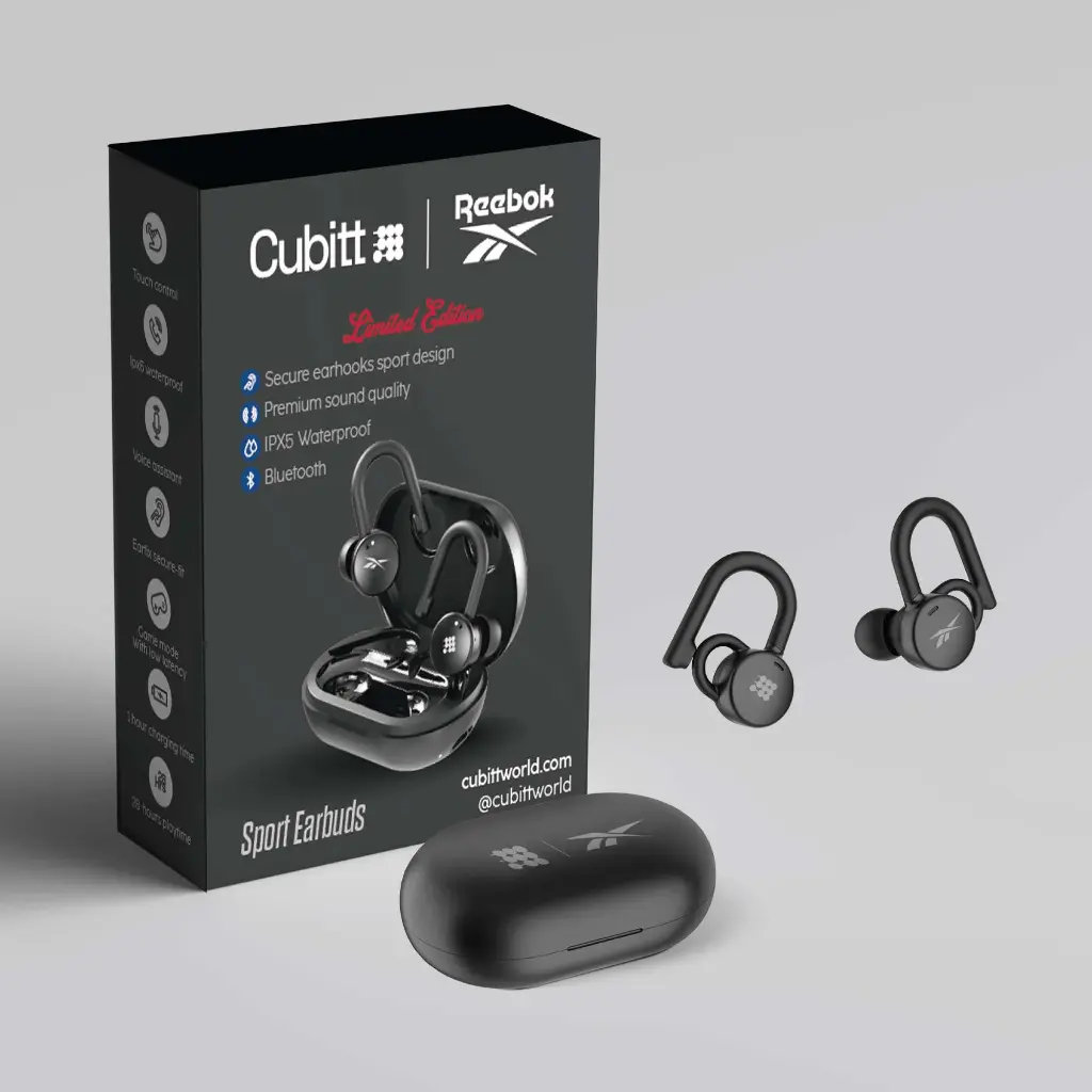 Audifono Cubitt Reebok Limited Edition Negro