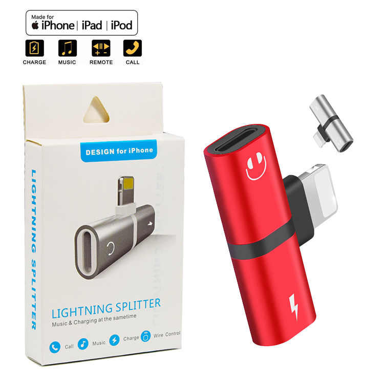 Adaptador Lightning Splitter A Auxiliar LN03
