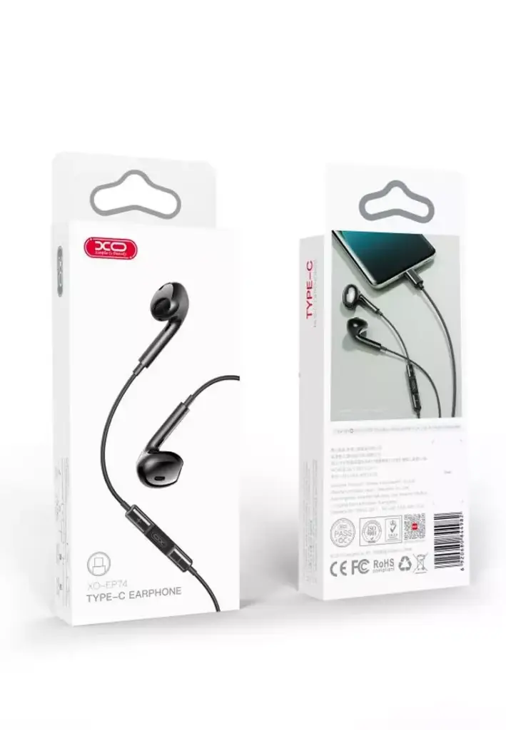 Audifono Tipo C XO-EP74 Blanco