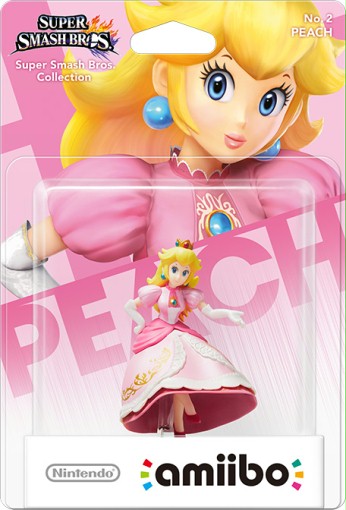 Nintendo Amiibo Super Smash Bros Peach