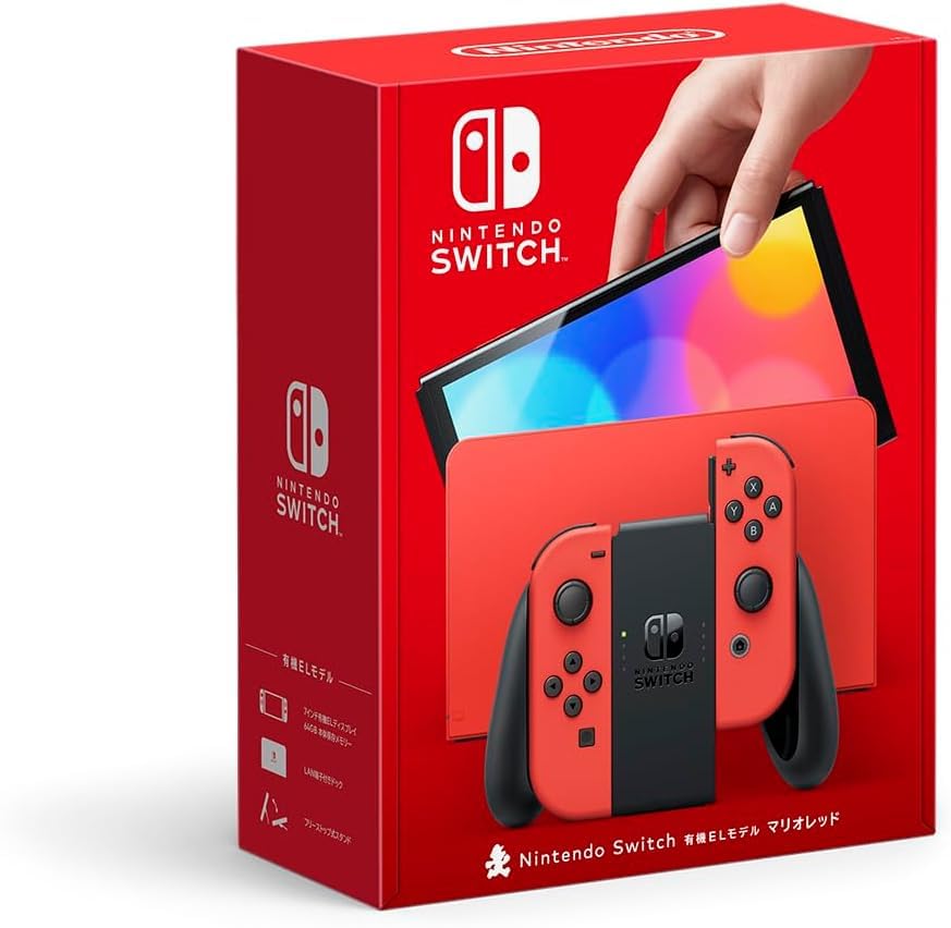 Nintendo Switch Oled Red Version Japan