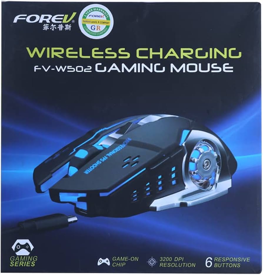 Forev Wireless Mouse Gaming FV-W502