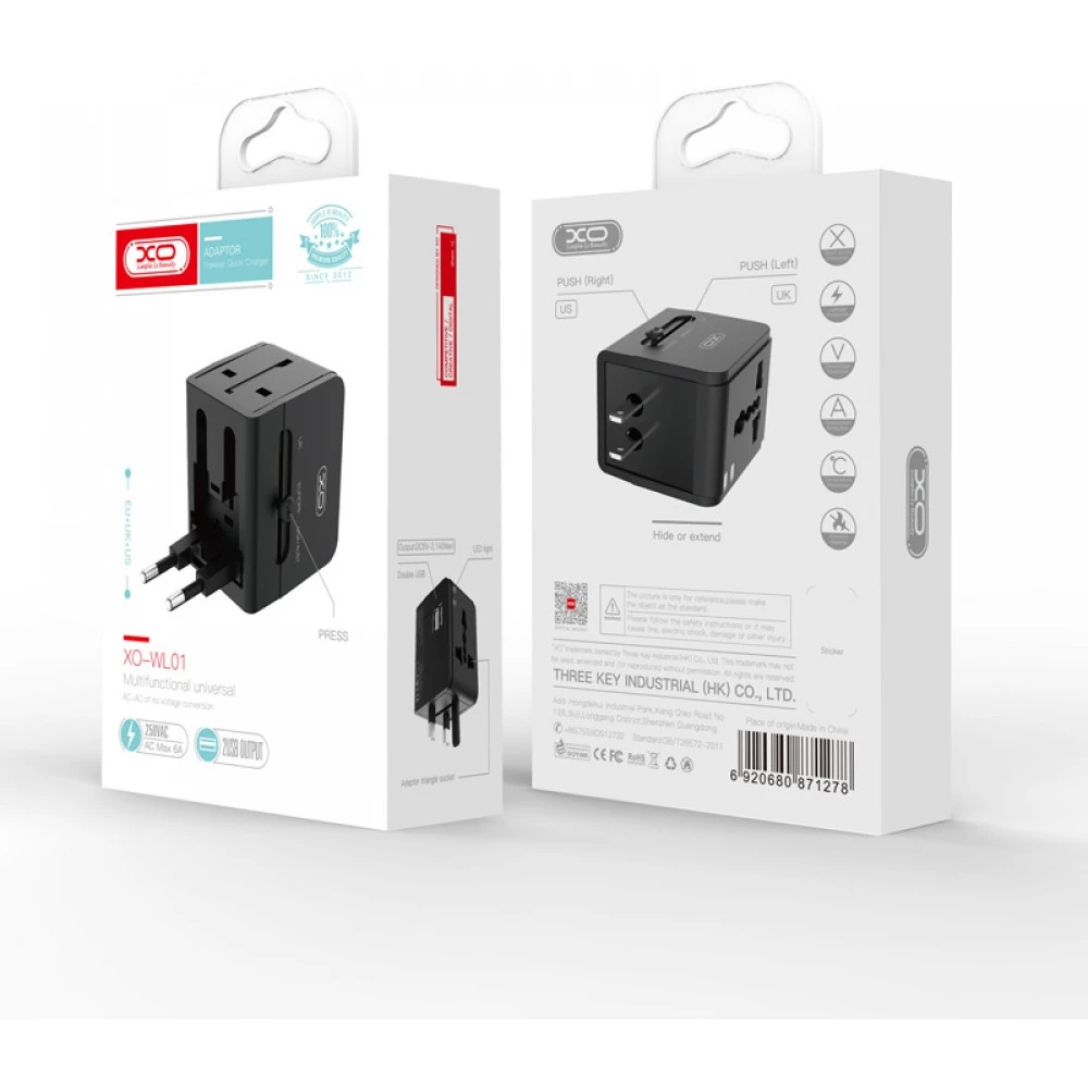 XO WL01 Network Adapter Black