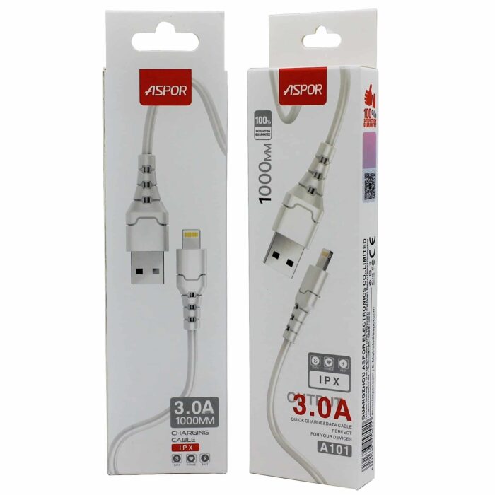 Aspor Cable USB a Lightning A101