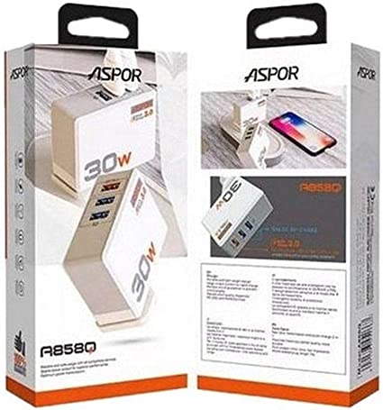 Aspor Travel Charger 3 USB A858