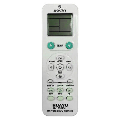 Huayu Universal AC Remote Control K-1038E+L
