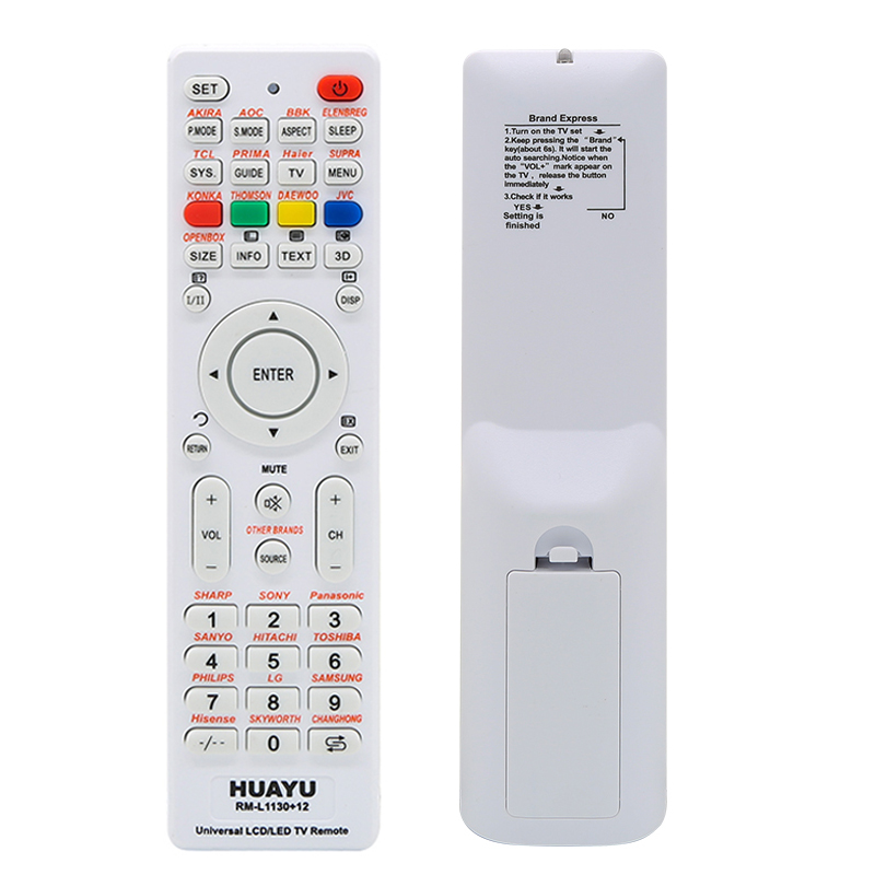 Huayu Universal LED/LCD Remote Control RM-L1130+X plus