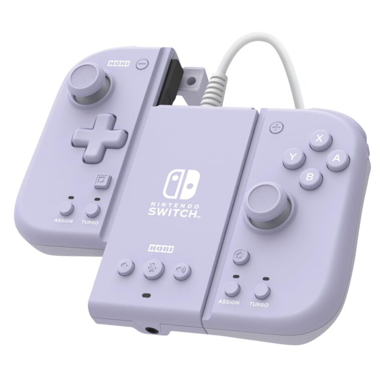 Control Nintendo Split Pad Compact Attachment Set Lila