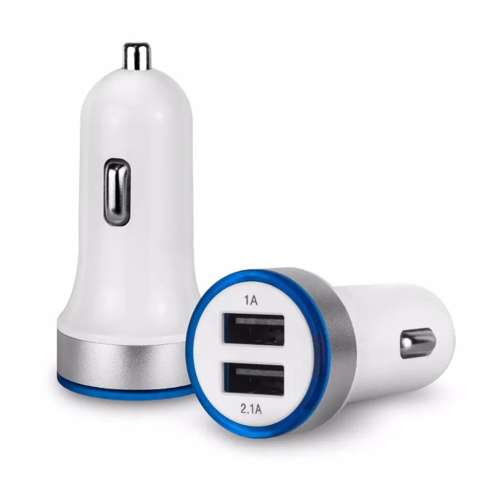Cargador para Autos de dos puertos USB