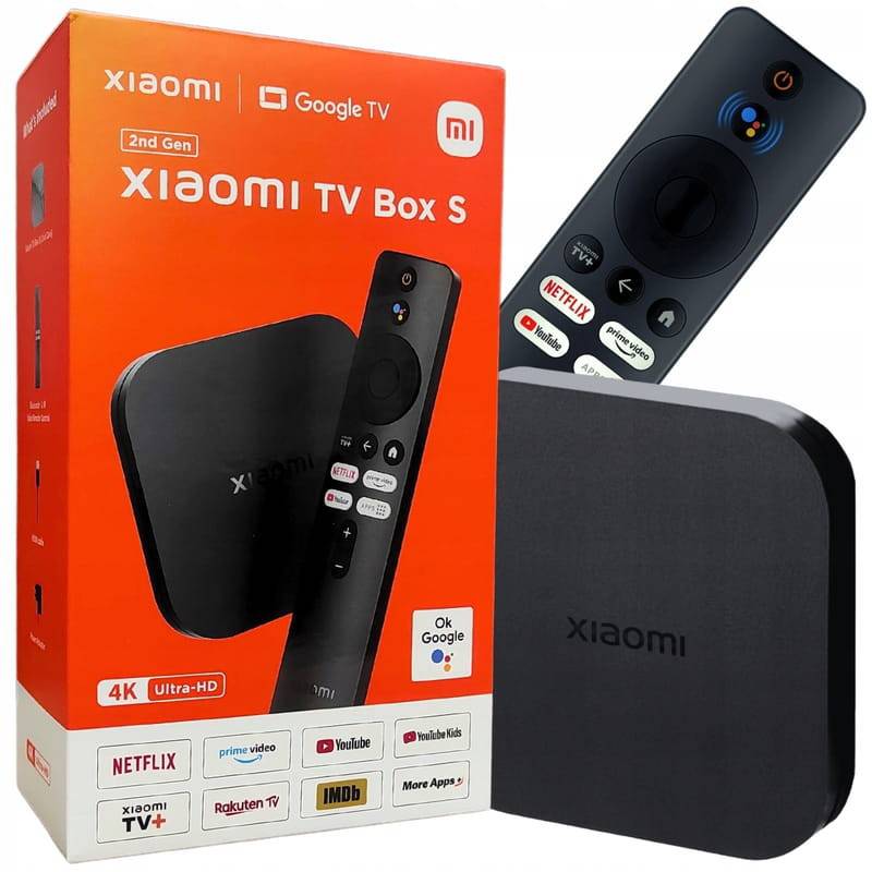 Xiaomi Tv Box S 2nd Gen 4K Ultra-HD