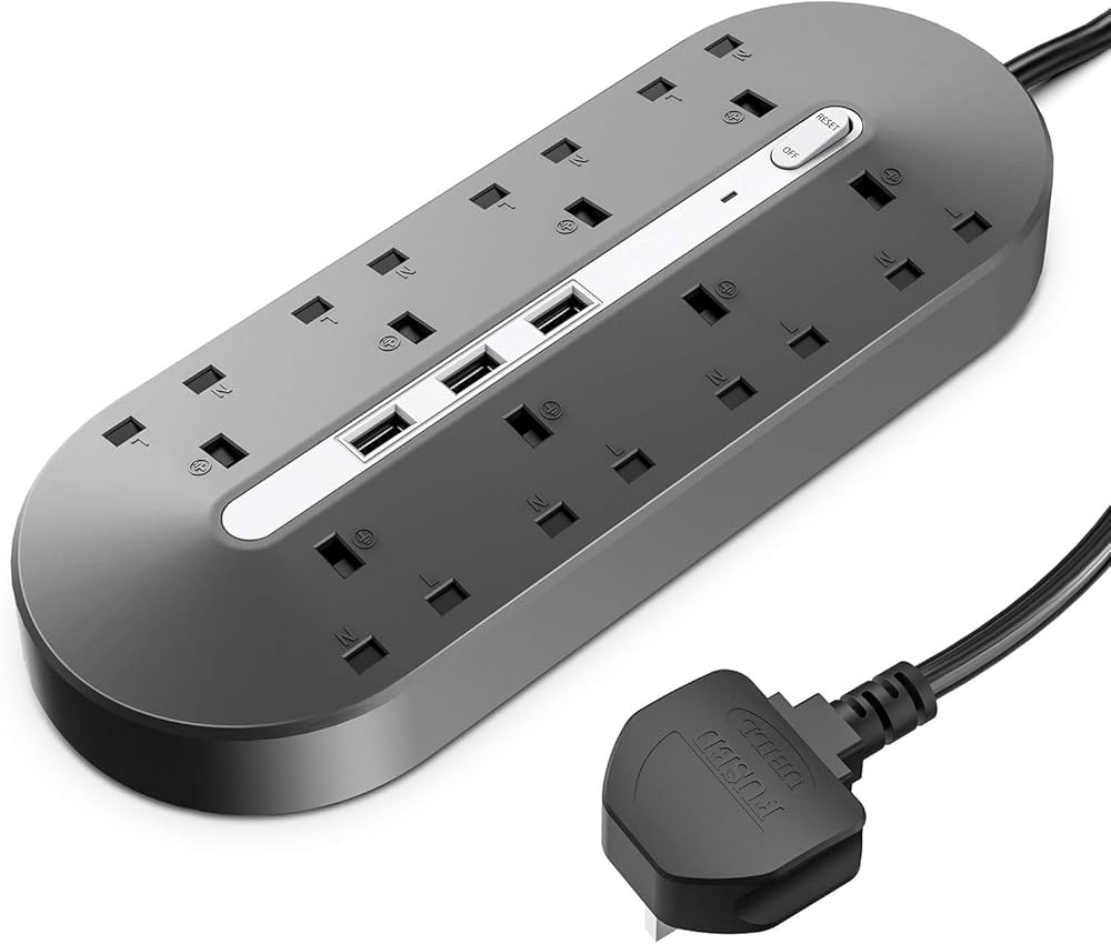 Extencion Power Socket JW305-JW306 10 Puerto con 3 Puerto Usb
