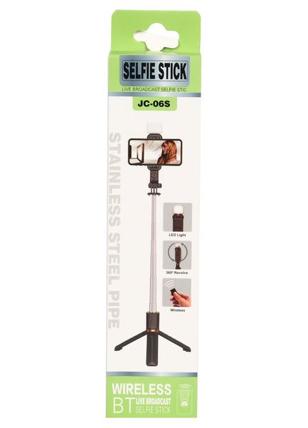 Bluetooth Selfie Stick With LED