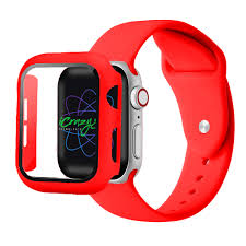 Cover con Correa de Transparente Apple Watch 38,40,42,45,49MM