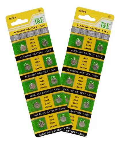 Bateria De Reloj  Ag3,392A,Cx41,LR41W