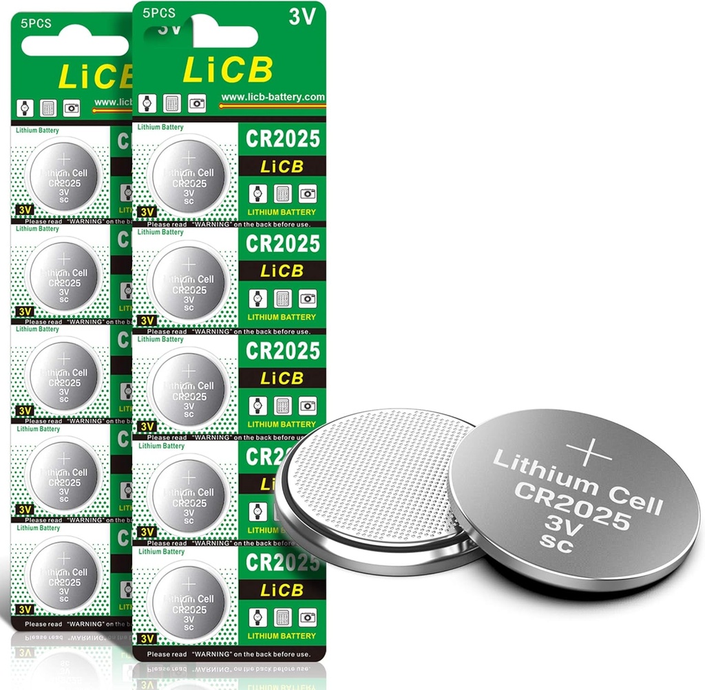Bateria De Reloj  Cr2025