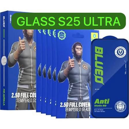  BLUEO 2.5D FULL COVER HD TEMPERED GLASS S25 ULTRA TRANSPARENTE 6934663722501