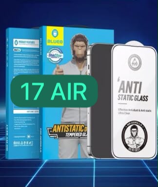 BLUEO FULL COVER HD GLASS ANTISTATIC  IPH17 AIR 6934663762248