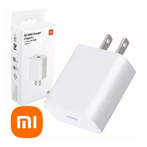 Adaptador Xiaomi 20W Tipo-C