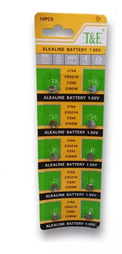 Bateria De Reloj  379A,CX521A,CX63,C30SW
