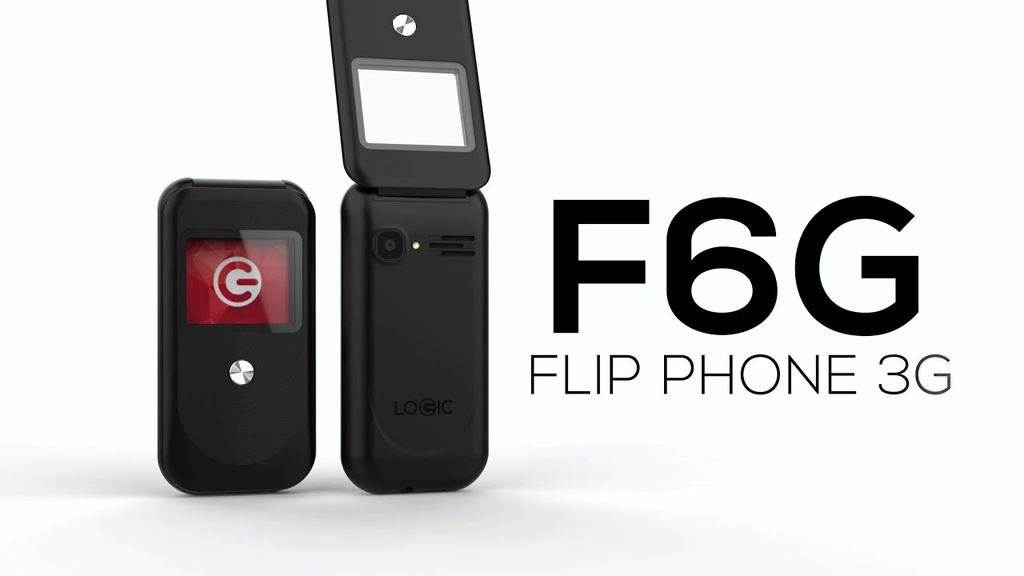 Logic F6G 3G FLIP 64MB DUAL SIM BLACK