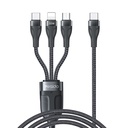CABLE 3 IN 1 MICRO V8,TIPO C , LIGTIN CF-301