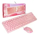 Teclado Onikuma Gaming G25 Pink