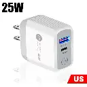 Adaptador Pd25w+Qc 3.0