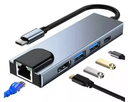 Adptador USB-C To HDTV+USB 3.0 ( Internet)
