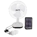 ABANICO 12 PULGADA SOLAR CON 2F FAN-072T3W