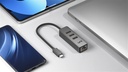 Adaptador Tipo C - Red +3USB 3.1