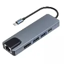 Adaptador Tipo C - Red 5 IN 1 YX-7013