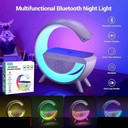 Led Wireless Charging Speaker BT-2301 Multiple Color