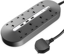 Extencion Power Socket JW305-JW306 10 Puerto con 3 Puerto Usb