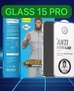  BLUEO ANTI-STATIC TEMPERED GLASS 15 PRO TRANSPARENTE 6934663736461