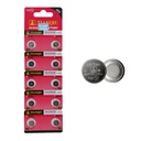 Bateria De Reloj  AG5,LR754H,393A
